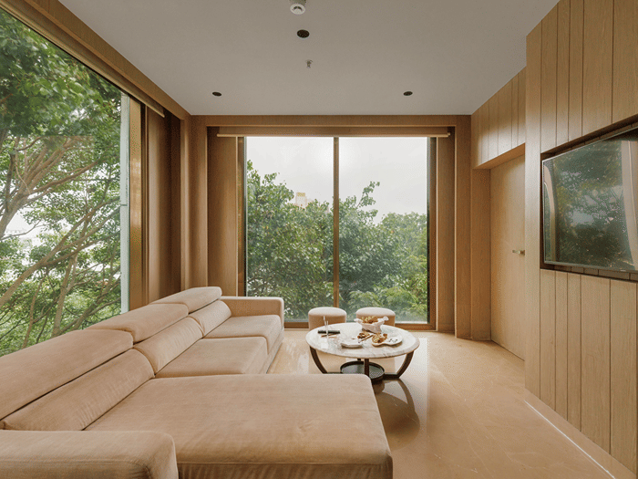 Hotel lounge
