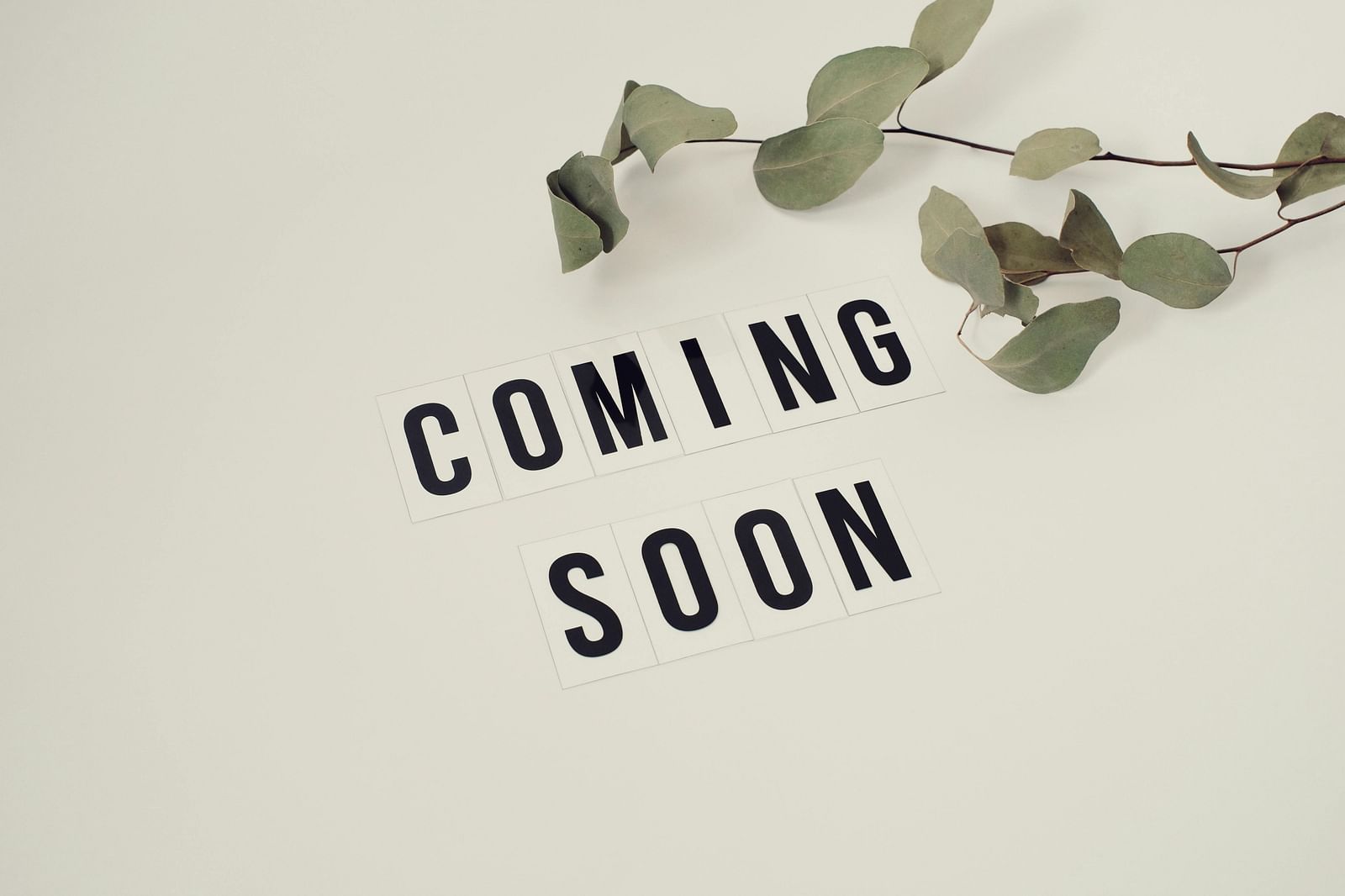 A card representing the coming soon tag