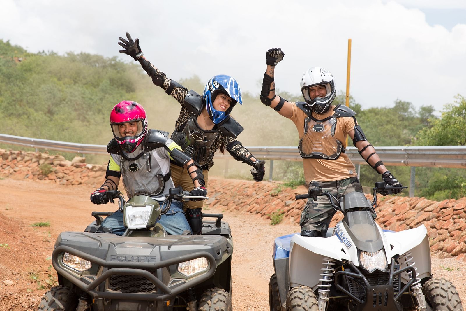 ATV ride in hyderabad Sahas Ramoji Adventure