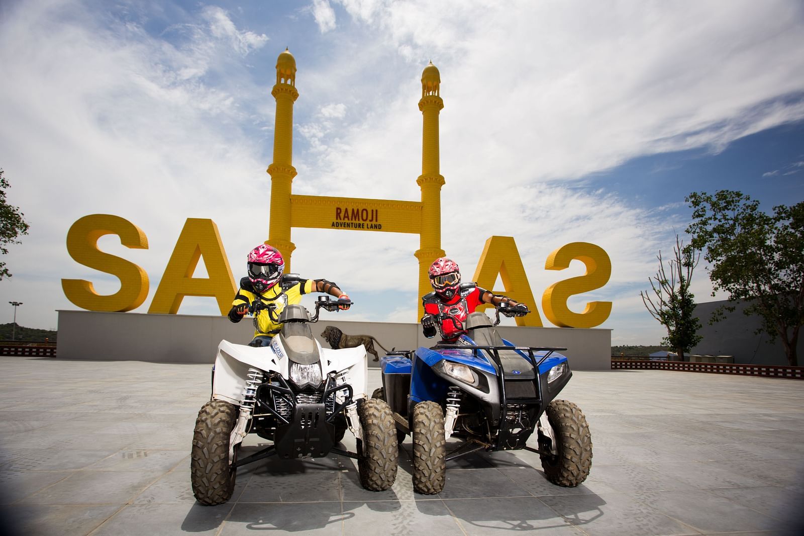 ATV ride in Sahas Ramoji Adventure