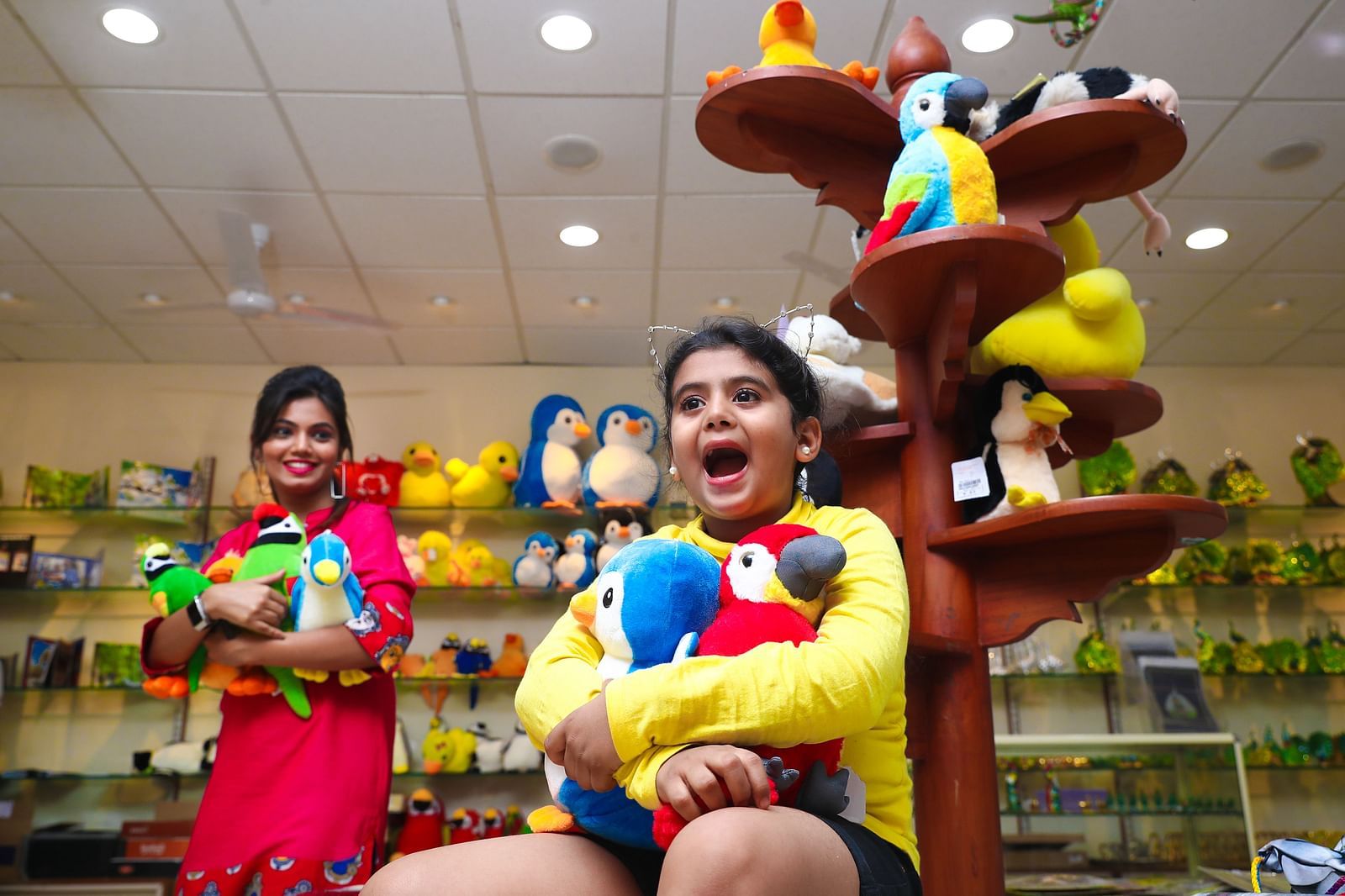 Merchandise toys store at Wings Bird Park Ramoji Film City