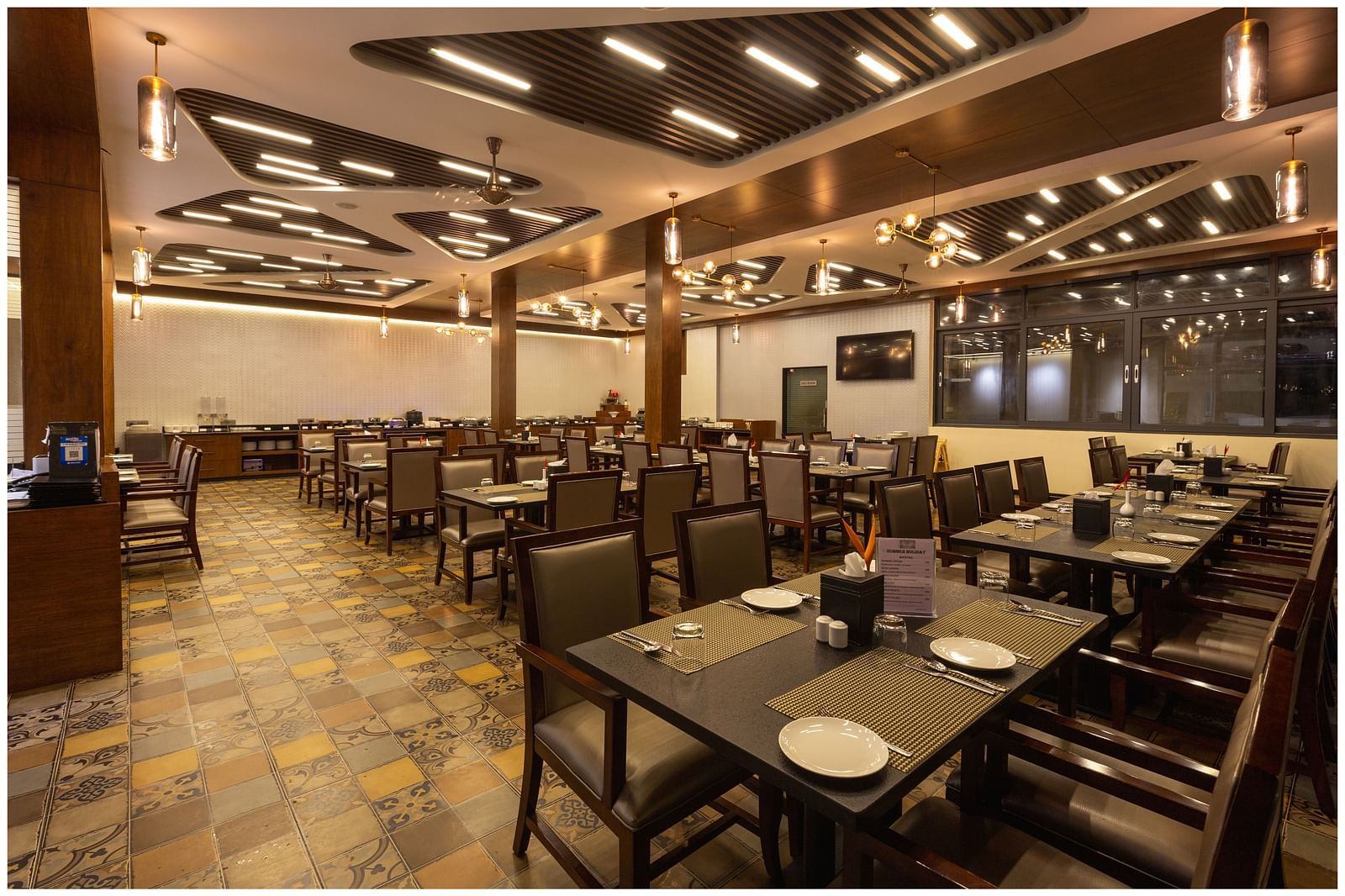 The Silver Spoon Restaurant at The Silver Sky Hotels and Resorts in Chikkamangaluru 5