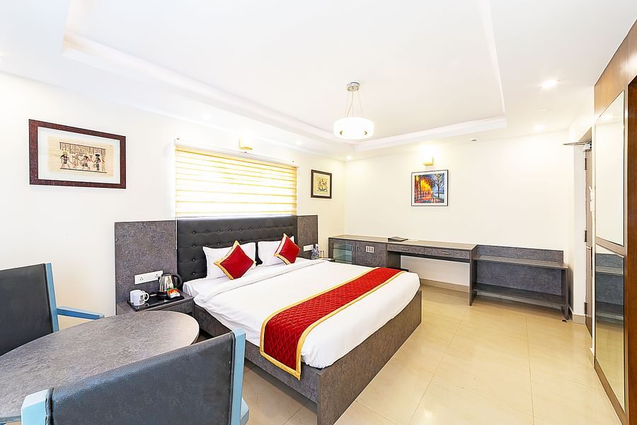 Rooms at our hotel in Whitefield