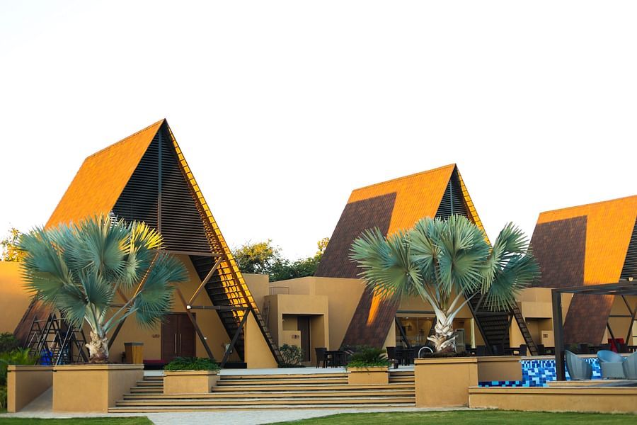 Exterior of cottages at Jagiran Ananta Elite 3