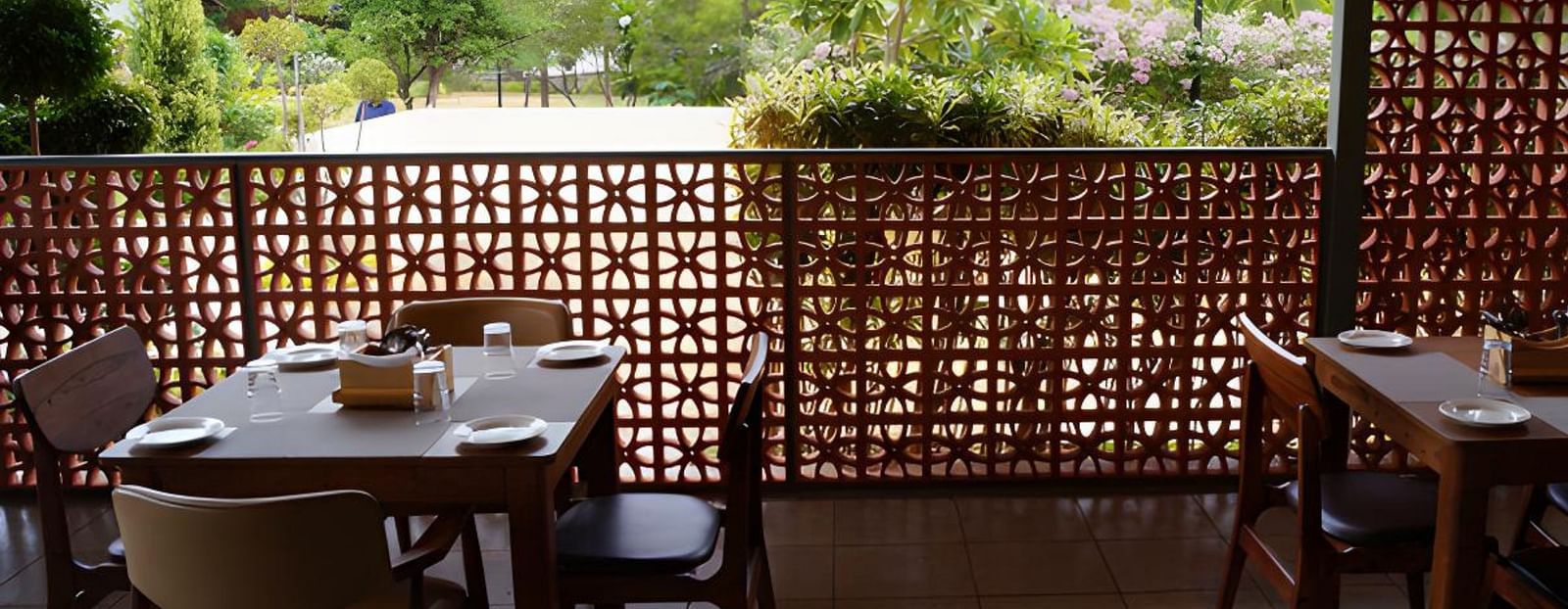 An image of the dining area - Trance Veechika Resort