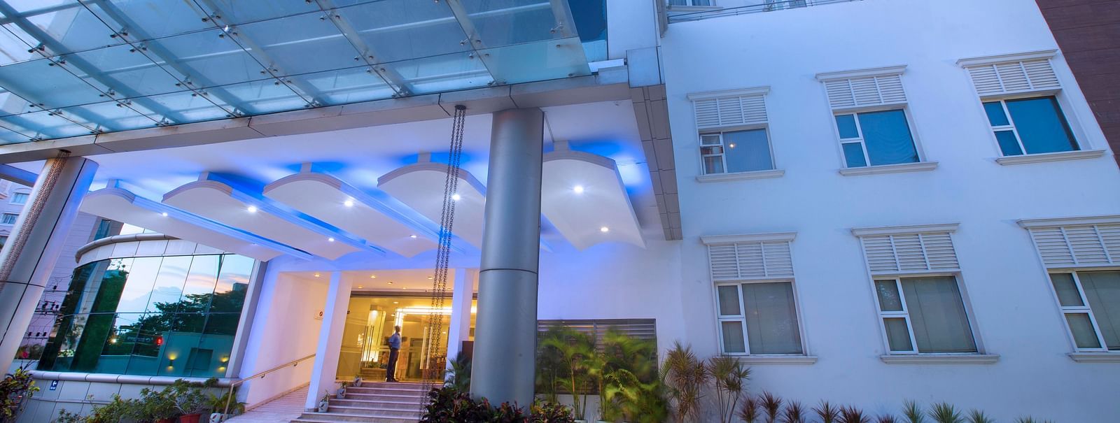 Entrance of Hotel Atithi - TGI Grand, Pondicherry