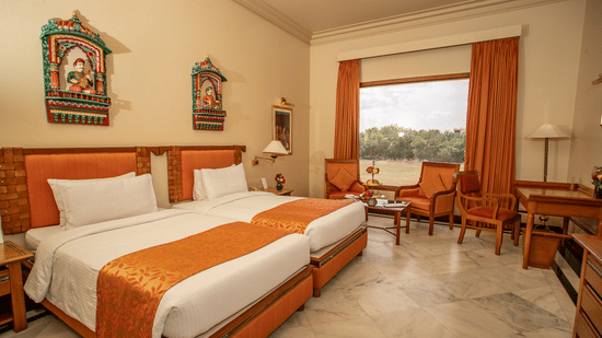Spacious Twin rooms at The Ummed Jodhpur 