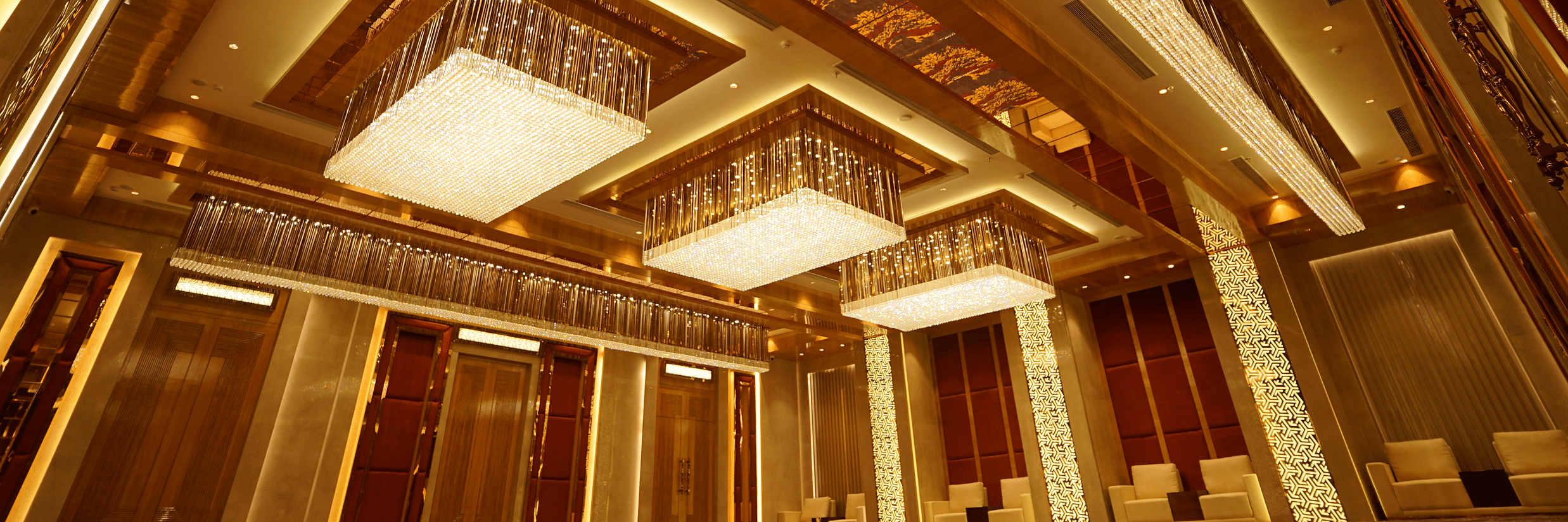 interior of best western banquet hall