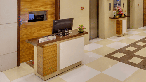 travel desk at our hotel in West Delhi