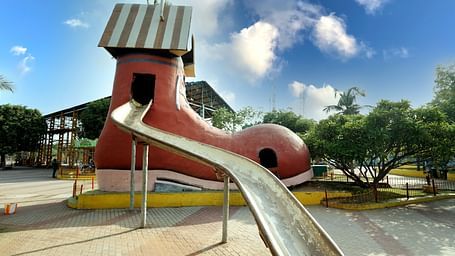 amusement park Slide  ride for kids
