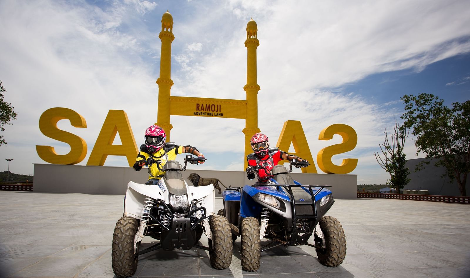 ATV ride in Sahas Ramoji Adventure
