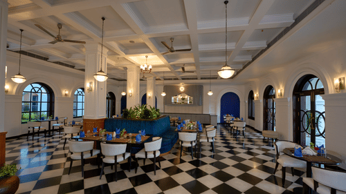 multi cuisine restaurant at the old court house by abad, fort kochi