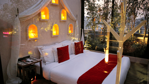 interior of a bedroom at theory9