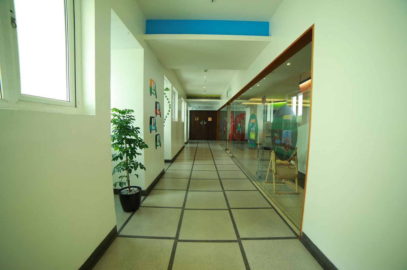 corridor of the Zibe Salem by GRT Hotels