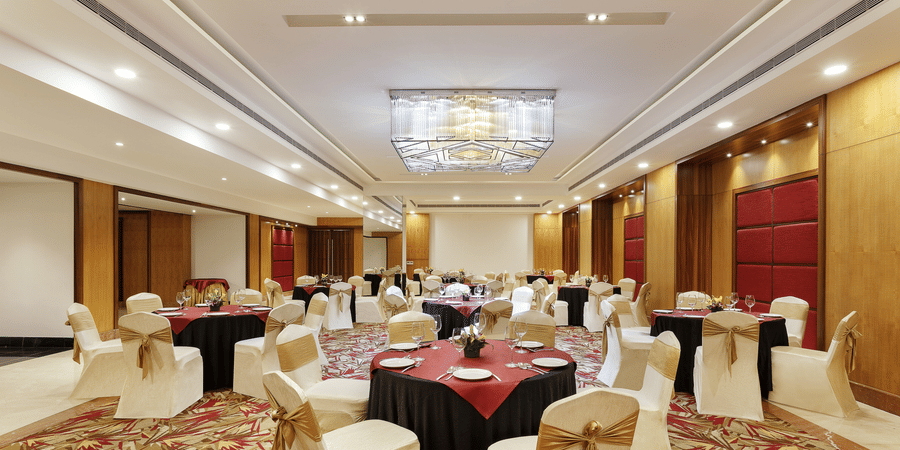 LeRoi banquet hall, 4200 sq ft event venue at La Marvella, Bengaluru