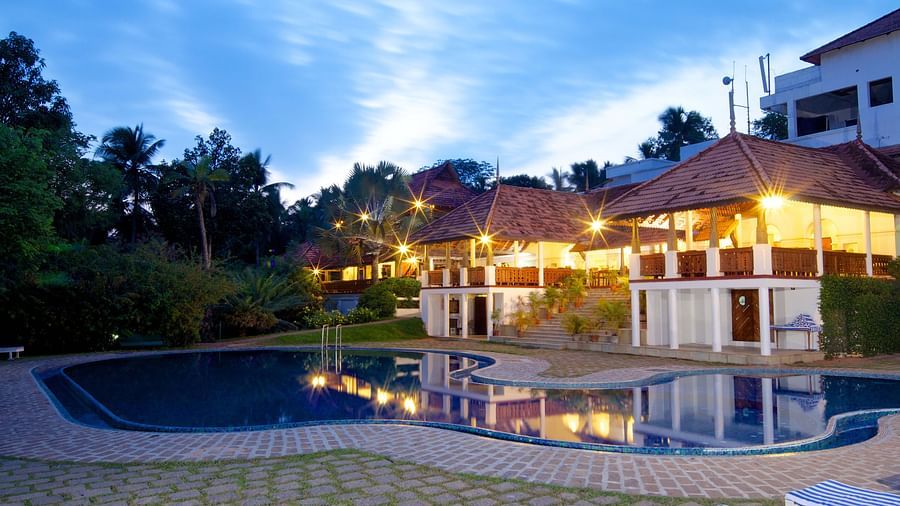 Facade of The Travancore Heritage Beach Resort