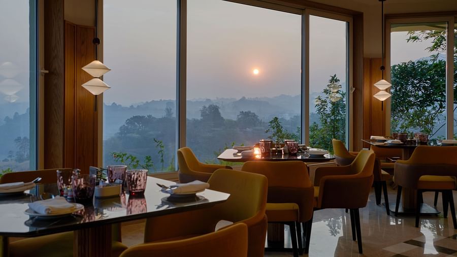 an image of a dining area with tables and chairs at The Dukes Retreat