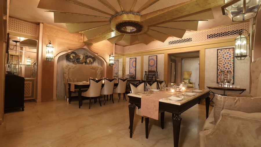 Private Dining Area at our resort in Puri