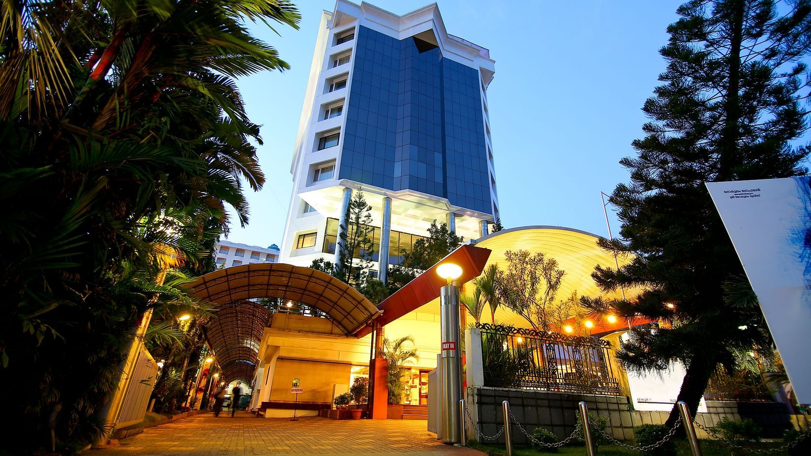 Front view , The Gokulam Park Kochi