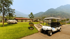 Golf CartAloha on the Ganges Rishikesh e9cx7q