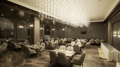 restaurant with tables and chairs at Classic Sapphire by Ananta 2