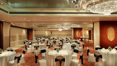 Banquet hall at Mahagun Sarovar Portico Vaishali, best hotels in vaishali