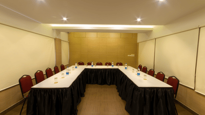 U Shape Style Seating at Hotel Sandhya Residency Bangalore