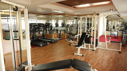 Fitness Centre at our hotel in Cochin, Abad Atrium, Cochin-6