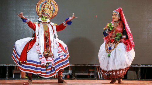 Kathakali performance near our 5 Star Hotel near Khajuraho Airport
