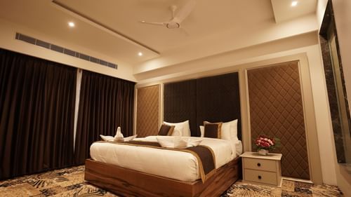 executive bedroom with king size bed at Classic Sapphire by Ananta