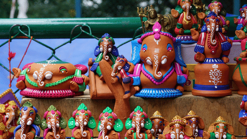 dolls made of terracotta