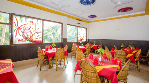 Another view of the seating arrangements at Burma Banquet Hall - Hotel Shompen