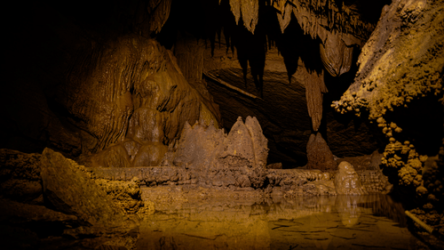 inside of a dark cave 1