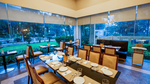 Dining at Radha Hometel Bangalore, best hotels in bangalore 4