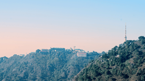 Kasauli view from afar
