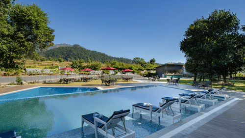 Swimming Pool Day View