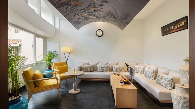  Stylish interiors of Blue Lagoon at Heritage Village Resort & Spa, Goa