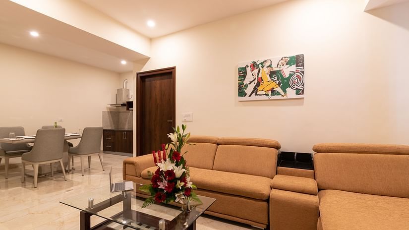 Living room of Suite