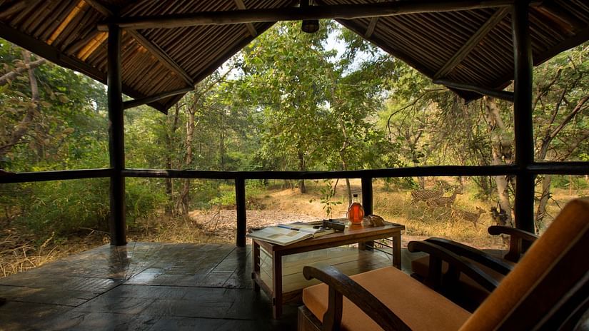 Cottages in Satpura-Reni Pani Jungle Lodge in Madhya Pradesh, resort in satpura national park