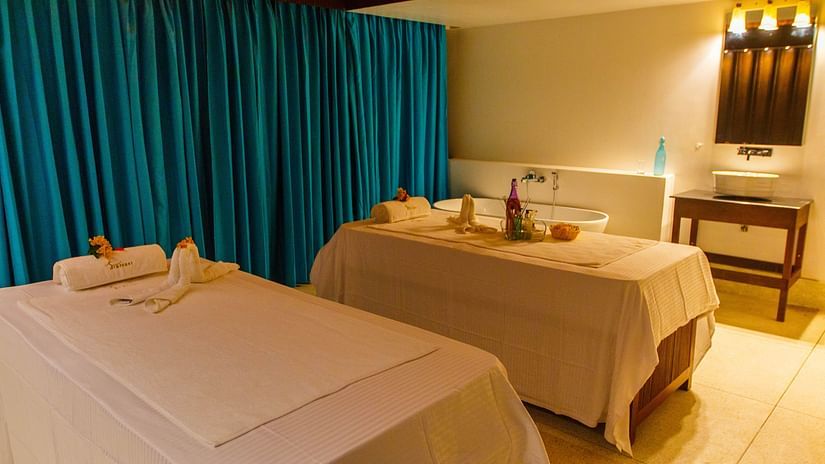 interior of svarasyaa wellness spa at Symphony Samudra Beachside Jungle Resort And Spa, Port Blair
