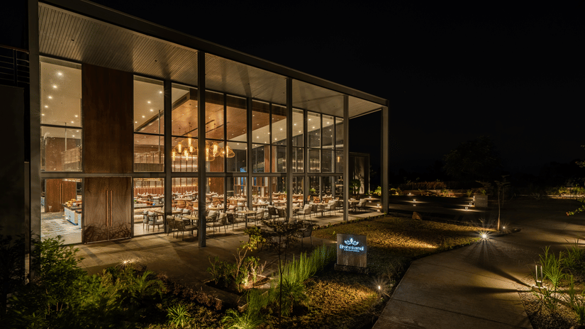 Brahmakamal Restaurant Night View