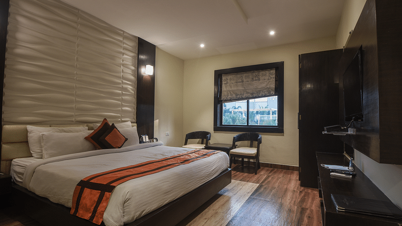 The interiors of the Deluxe Room - Wedlock Greens Hotel Resorts Dhanbad