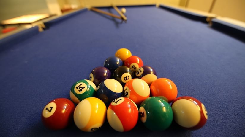 view of a billiards table at the play zone at the resort in Lonavala - Zara's Resort  1