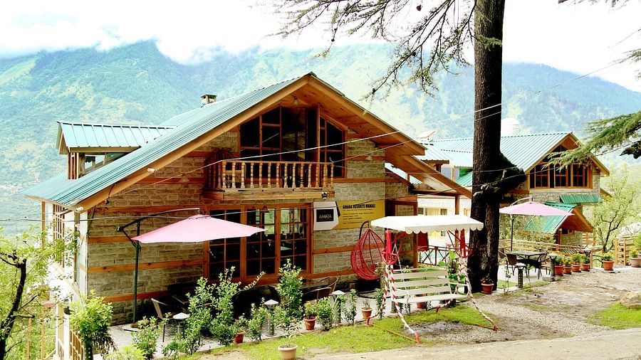 Facade 3, Amara Resorts in Manali, Luxury Resort in Manali. Manali Resort