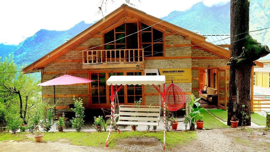Facade 4, Amara Resorts in Manali, Luxury Resort in Manali. Manali Resort
