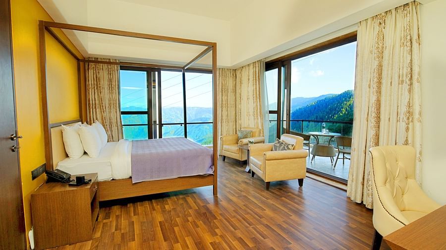 spacious rooms at Aranya Himalayan Retreat 10 - Aranya Himalayan Retreat, Mashobra