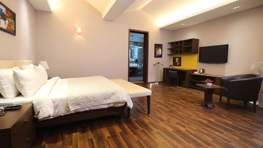 spacious rooms at Aranya Himalayan Retreat 33 - Aranya Himalayan Retreat, Mashobra