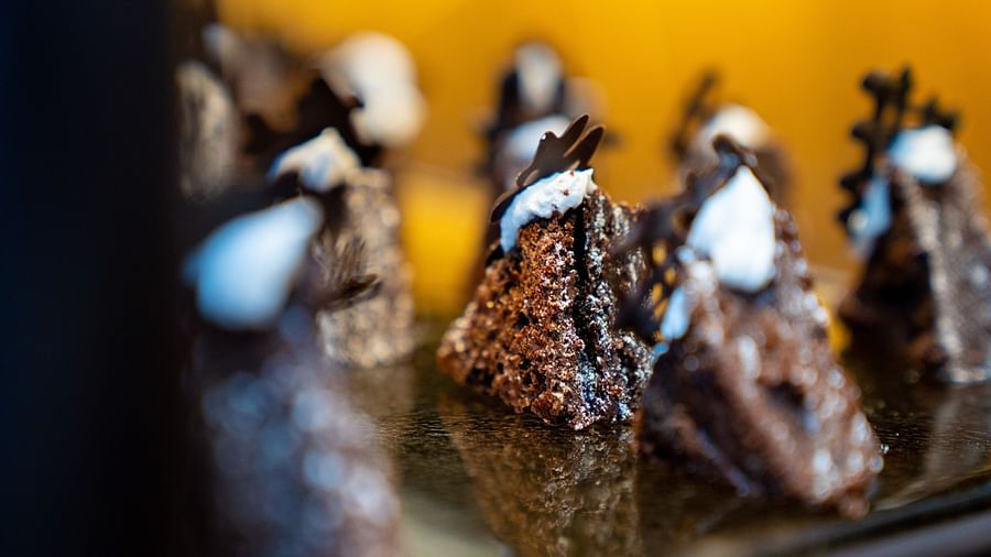 Dessert served at Asiatic Lounge, restaurant in Kenya