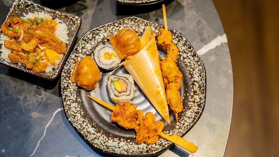 Food served at Asiatic Lounge in Kenya