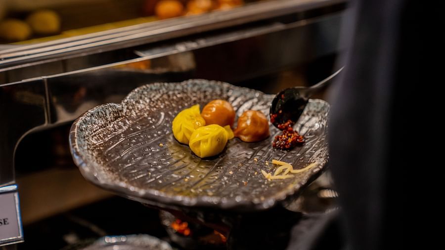 Food served at Asiatic Lounge 11